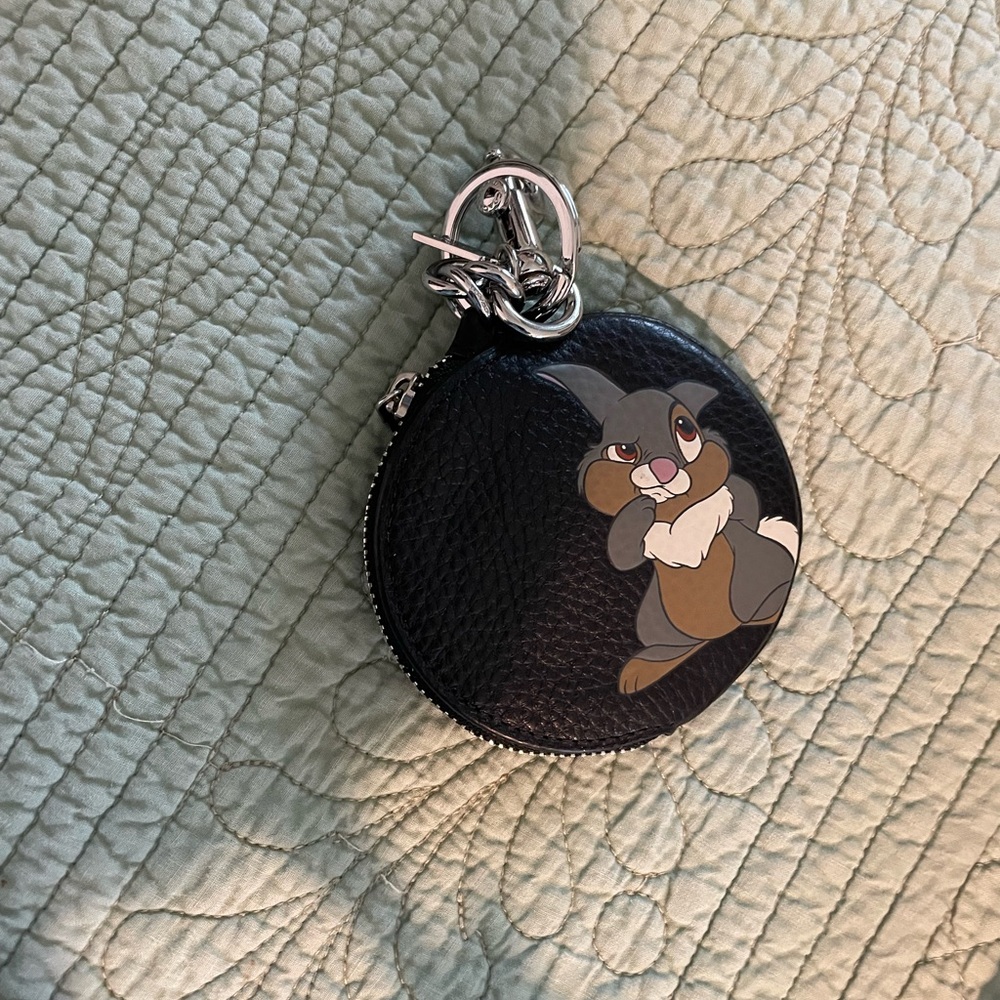 Coach x Disney Thumper coin purse